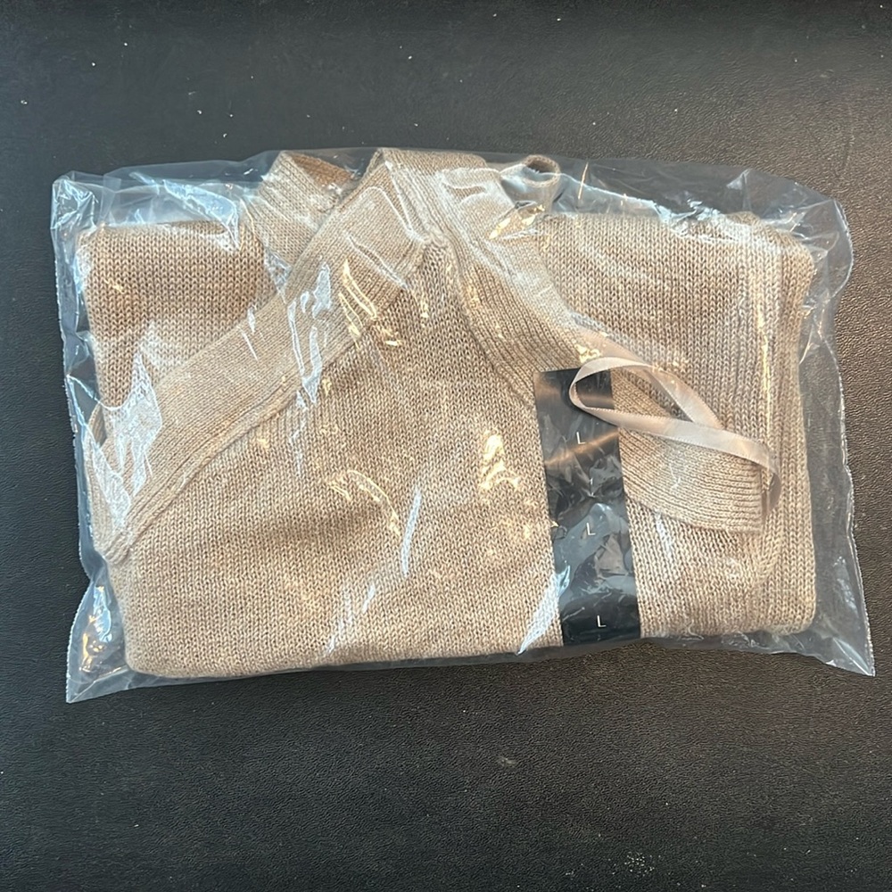 NWT - WIDE-TRIM SWEATER TANK